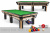 Китайский пул TAO-MI Model 1 (К5) 9 ft, сукно Green Китайский пул TAO-MI Model 1 (К5) 9 ft, сукно Green